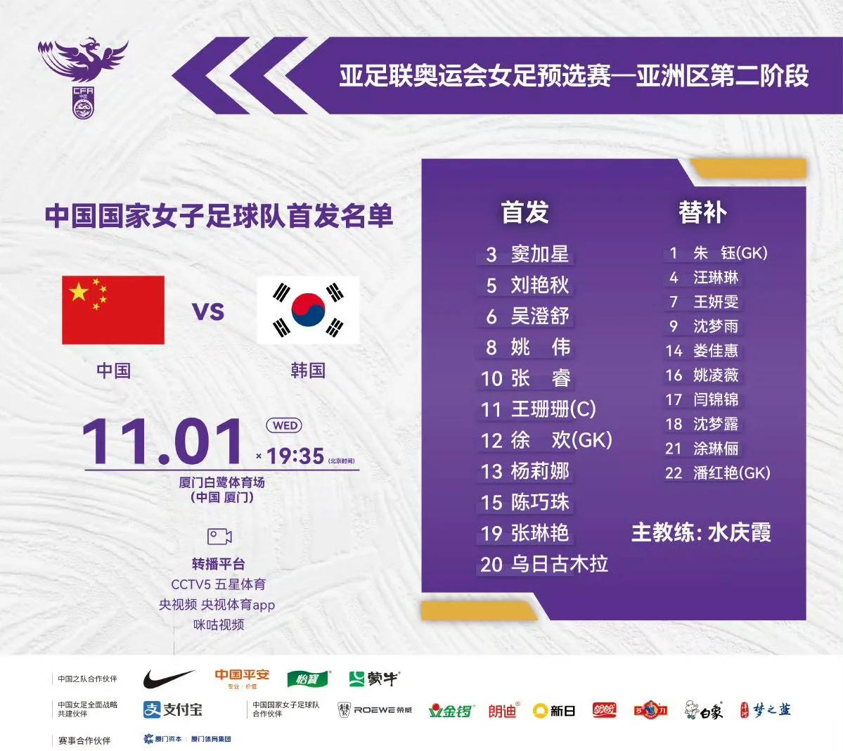 韩国女足实力突出，备战下一轮比赛的简单介绍